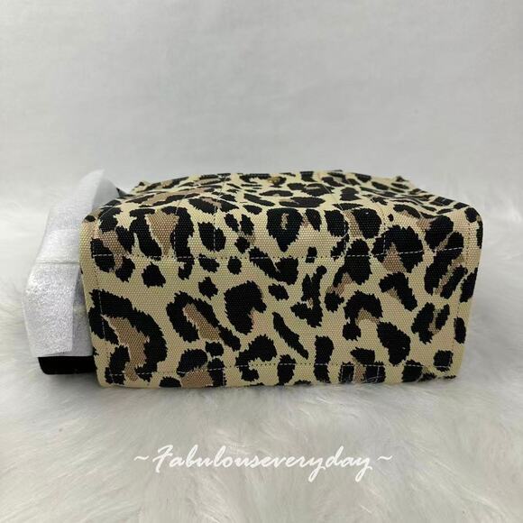 Coach Cargo Tote Bag 26 Crossbody With Leopard Print In Canvas CP769 + Dust Bag - Picture 6 of 8